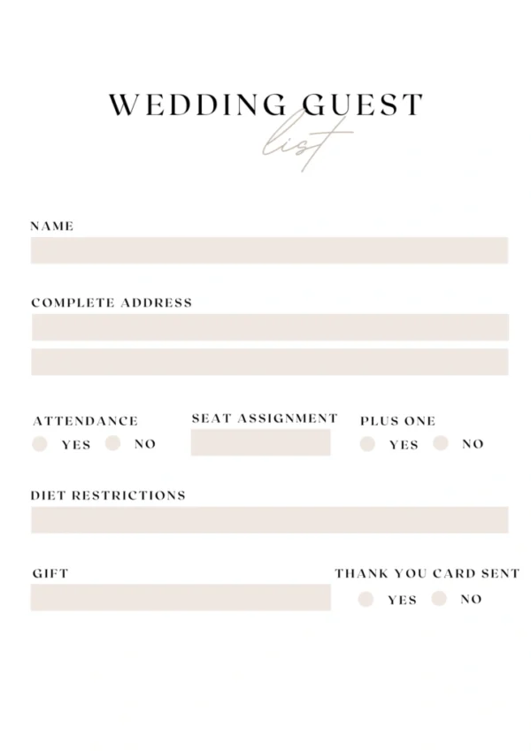 33+ Wedding planner bundle - Image 13