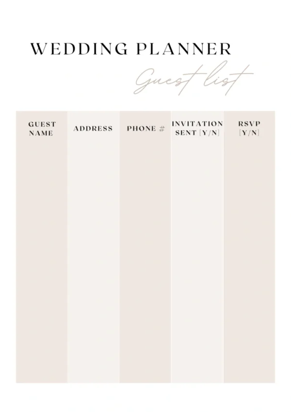 33+ Wedding planner bundle - Image 18