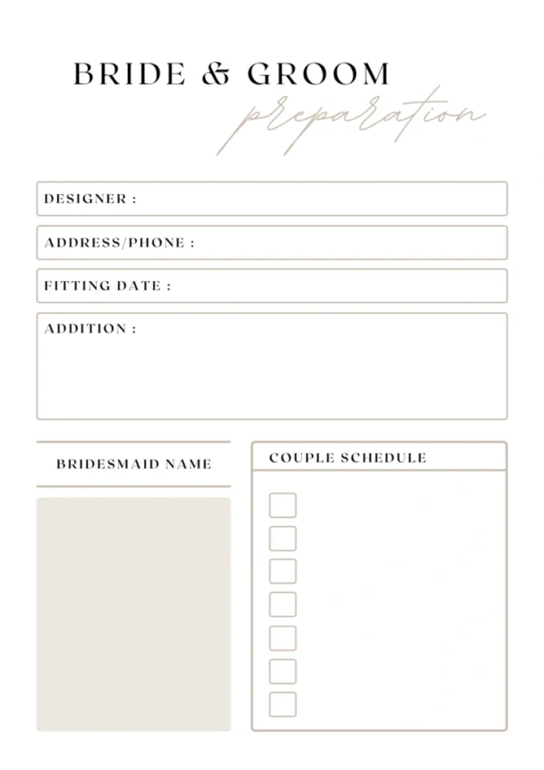 33+ Wedding planner bundle - Image 29